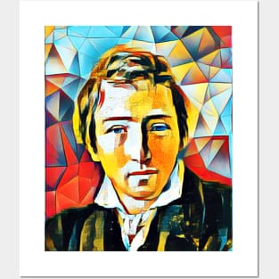 Heinrich Heine Abstract Portrait | Heinrich Heine Artwork 2 Posters and Art